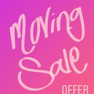 IM MOVING!!! My clothes gotta go leave offers